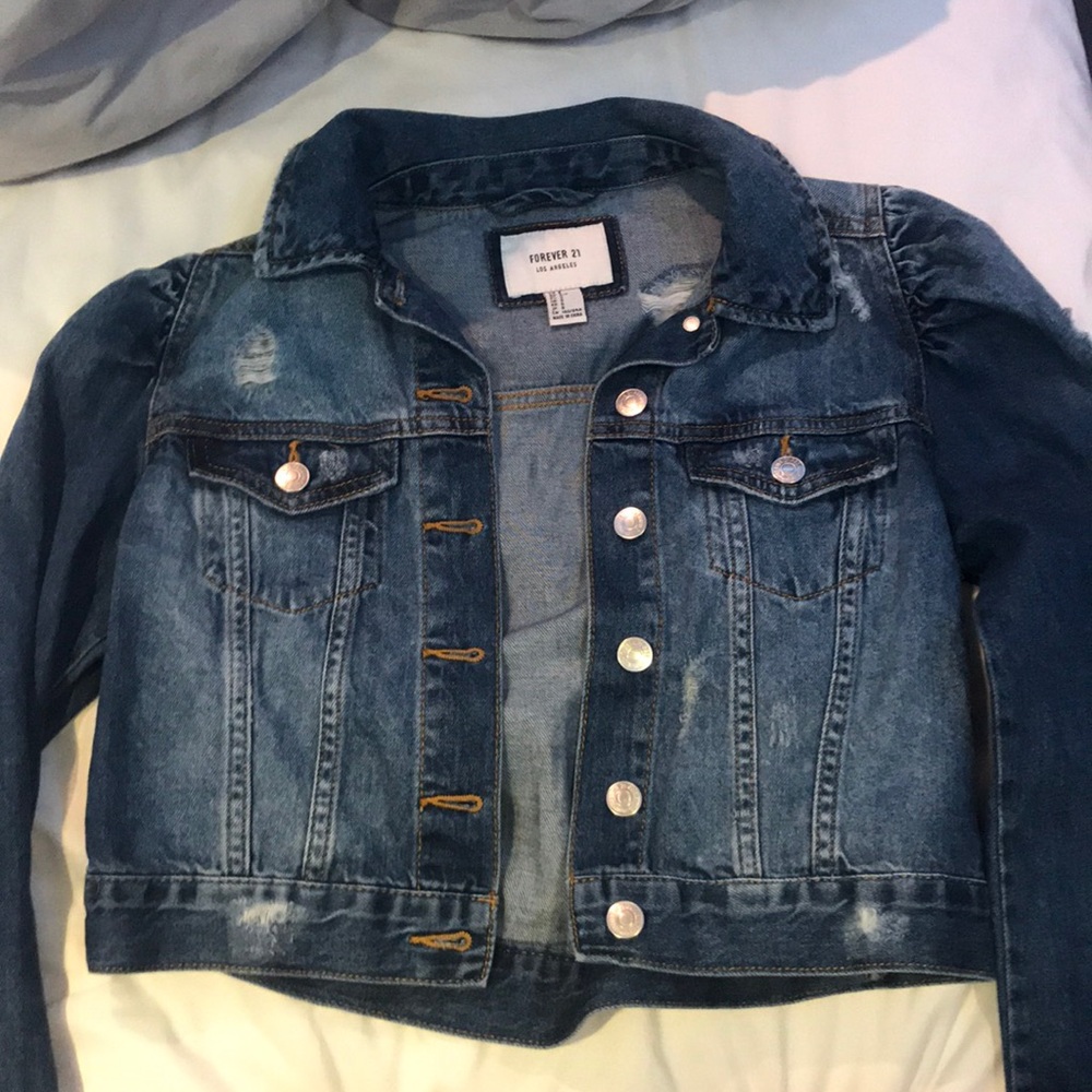 Ripped Jean Jacket